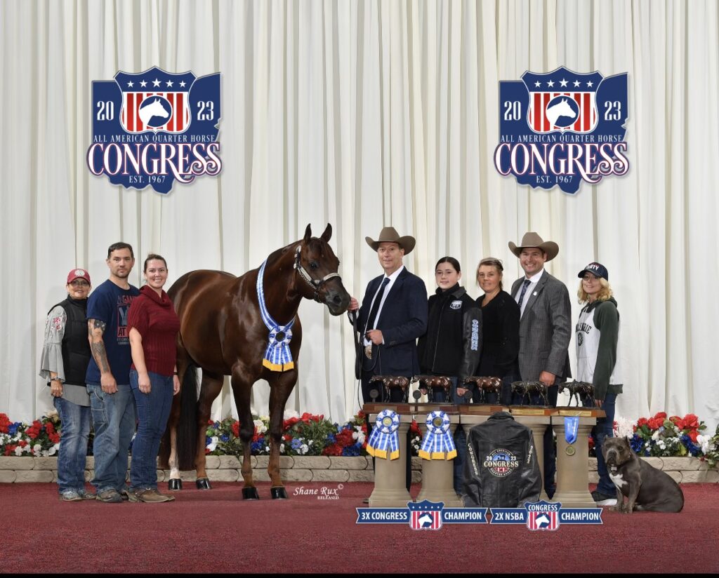 I Am The Party 8 time Congress Champion, receiving his trophy. 